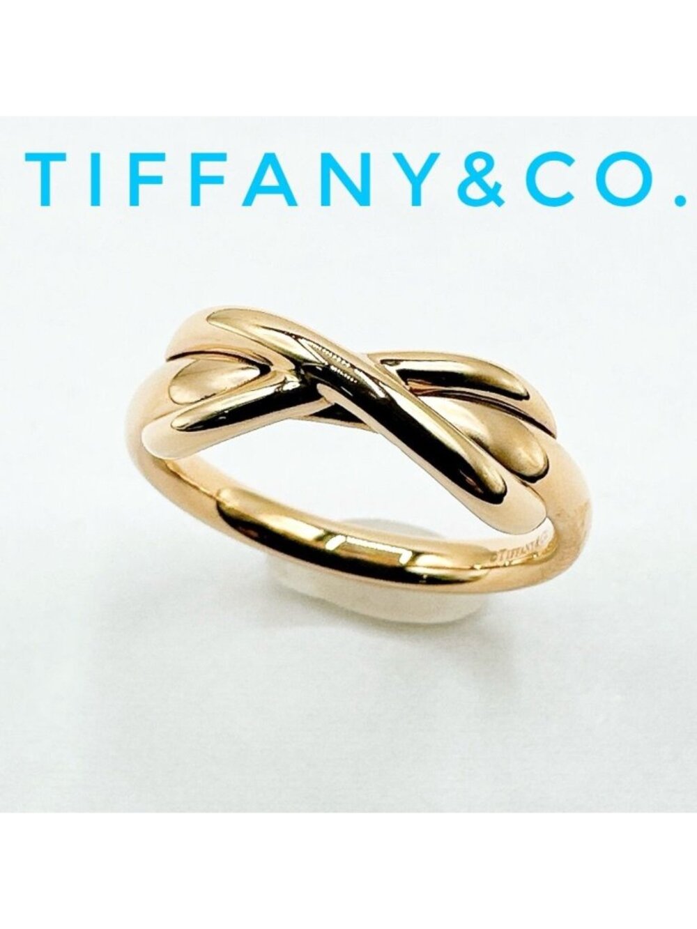 Tiffany & Co Infinity Pink Gold Ring